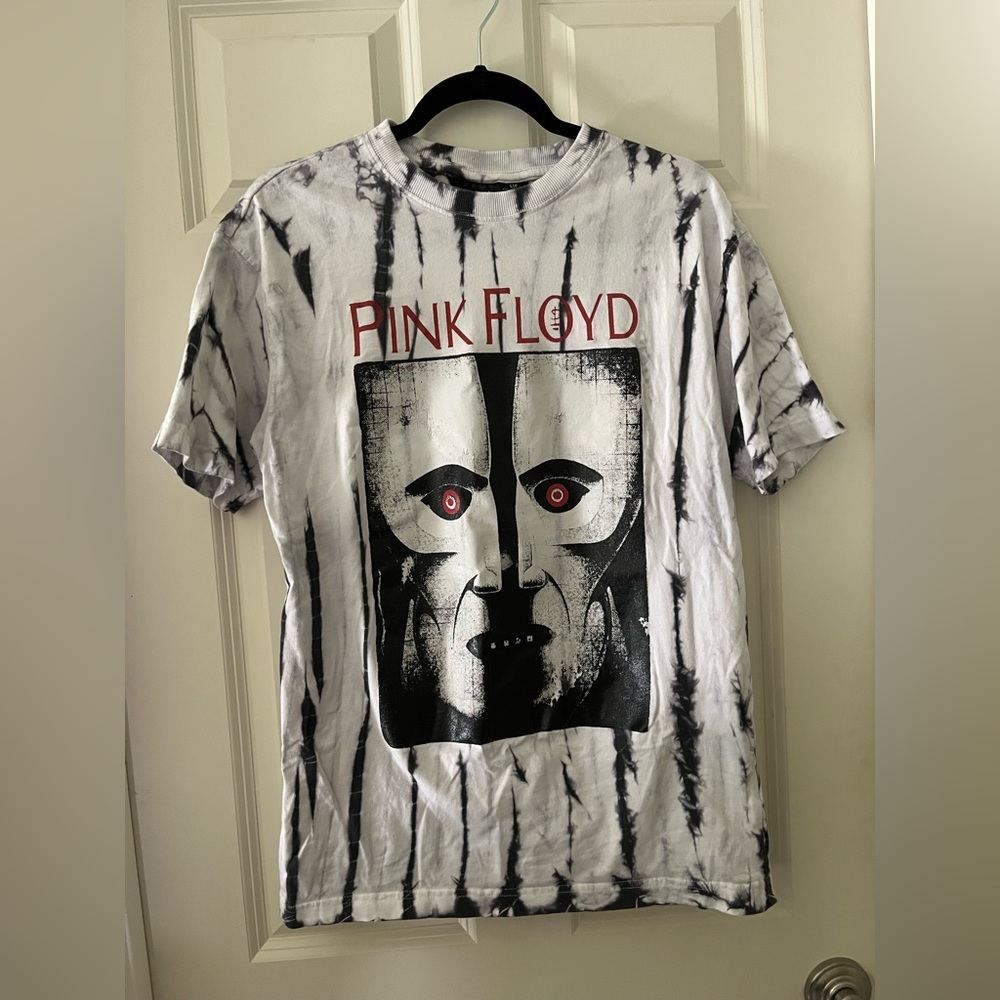 Men’s Pink Floyd Graphic T-Shirt tie dye Cotton size small Rock Band Rare